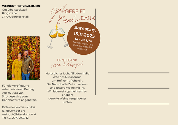 Erntedank-Ticket